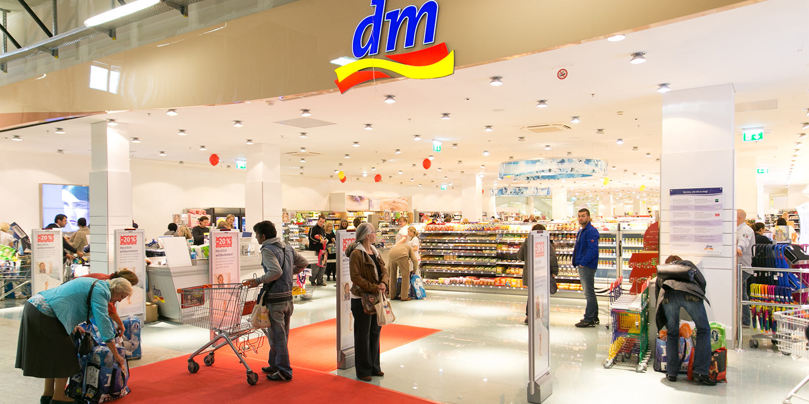 dm, Drogeriemarkt, Neubau (Ausbau)