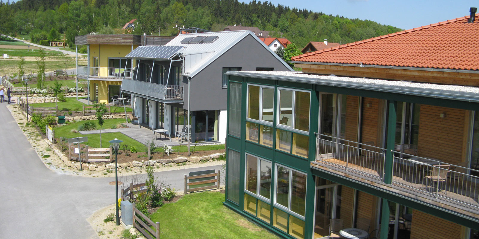 Sonnenplatz Großschönau, Passivhaus zum Probewohnen, Entwicklung, Betrieb